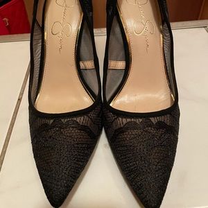 Jessica Simpson Lace Stilettos Size 9